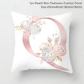 Custom Pink Letter Decorative Cushion Cover Wedding Party Decoration Wedding Decorative Pillow Party Supplies Wedding Ornaments