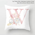 Custom Pink Letter Decorative Cushion Cover Wedding Party Decoration Wedding Decorative Pillow Party Supplies Wedding Ornaments