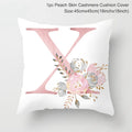 Custom Pink Letter Decorative Cushion Cover Wedding Party Decoration Wedding Decorative Pillow Party Supplies Wedding Ornaments
