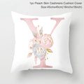 Custom Pink Letter Decorative Cushion Cover Wedding Party Decoration Wedding Decorative Pillow Party Supplies Wedding Ornaments