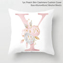 Custom Pink Letter Decorative Cushion Cover Wedding Party Decoration Wedding Decorative Pillow Party Supplies Wedding Ornaments