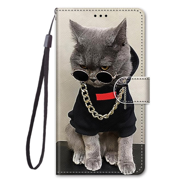 Luxury Leather Case for Samsung Galaxy A12 A51 A71 A50 A30S A21S A20E A70 A31 A41 A11 A10 A42 52 Cover Protect Mobile Phone Case