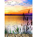 5D DIY Diamond Painting Landscape Coastal Sunset Rhinestone Picture Full Square/Round Diamond Embroidery Mosaic Decoration Gift