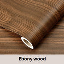 Waterproof Wood Vinyl Wallpaper Roll Self Adhesive Decor Contact Paper Doors Cabinet Desktop Modern Furniture Decorative Sticker