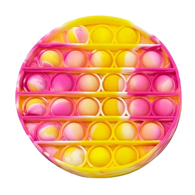 Fidget Toys Funny Simple Dimple Anti Stress Reliever Stretchy Push Bubble Sensory For Adult Kids Antistress Giant Squishy Popite