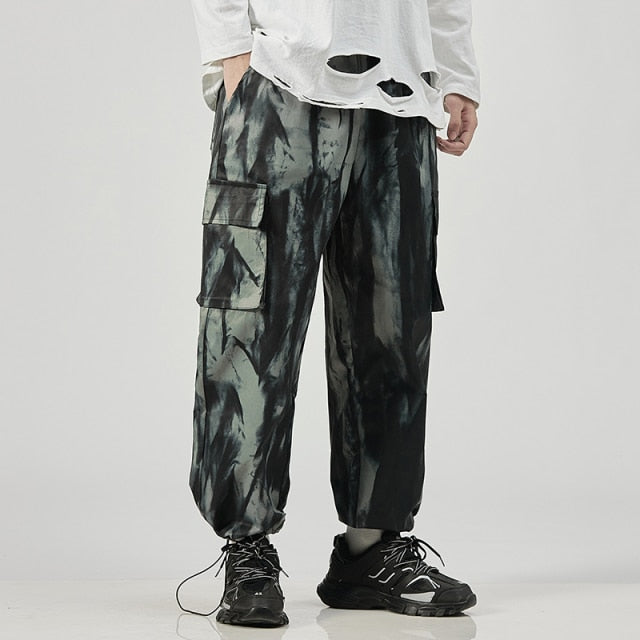 2021 Men's Harem Pants New Fashion Jogger Sweatpants Korean Man Loose Oversized Trousers Funny Streetwear Male Casual Pants 5XL