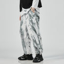 2021 Men's Harem Pants New Fashion Jogger Sweatpants Korean Man Loose Oversized Trousers Funny Streetwear Male Casual Pants 5XL