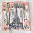 Silk Square Scarf Women Satin Bandana Print Bag Scarves Head Band Fashion Lady Hair Shawl and Wrap Female Neckerchief Hijab 2021