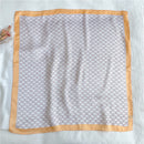 Silk Square Scarf Women Satin Bandana Print Bag Scarves Head Band Fashion Lady Hair Shawl and Wrap Female Neckerchief Hijab 2021