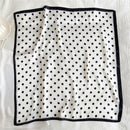 Silk Square Scarf Women Satin Bandana Print Bag Scarves Head Band Fashion Lady Hair Shawl and Wrap Female Neckerchief Hijab 2021