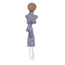 Baby Pacifier Clip Infant Newborn Cotton Wooden Pacifier Chain Nipple Soother Dummy Holder Eco-friendly Material