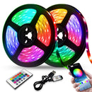 LED Strip Lights RGB 2835 Bluetooth Control USB Flexible Lamp 5V Tape Ribbon Diode For Festival Room Luces Computer TV Desk Luz