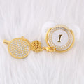 0-12 Month Luxury 26 Initial Rhinestone Transparent Bling Baby Pacifier Chain Clip Chupete Sucette BPA Free Dummy Nipple Soother