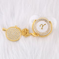 0-12 Month Luxury 26 Initial Rhinestone Transparent Bling Baby Pacifier Chain Clip Chupete Sucette BPA Free Dummy Nipple Soother
