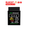 ELM327 OBD2 Scanner ELM327 Bluetooth-compatible V1.5/2.1 Single PCB Code Reader Diagnostic Tool Automotivo for Android Windows