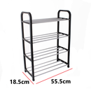 Non-woven shoe storage rack, hall closet, adjustable storage rack, removable storage rack shoe door, DIY, easy to install