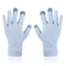 Female Winter Warm Knitted Full Finger Gloves Men Solid Woolen Touch Screen Mittens Women Thick Warm Cycling Driving Gloves H46