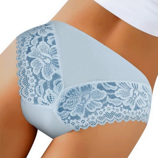 Sexy Women Bandage Hollow Out Lace Thong Panties Lingerie T back Lingerie Soft Comfortable Bowknot Underwear Gift