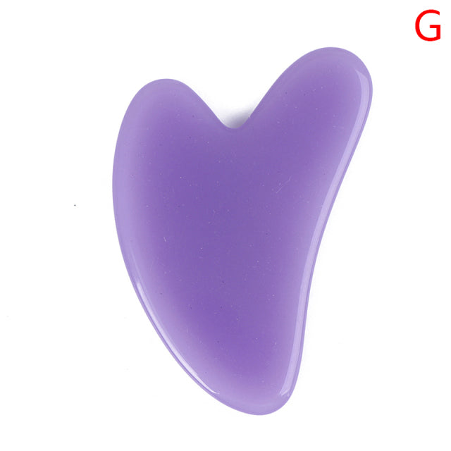 Beautiful Massage Beeswax Guasha Scraping Massage Scraper Face Massager Acupuncture Gua Sha Eye Face Board SPA Massage Tool