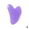 2pcs/Set Kamien Gua Sha Stone For Face Massage Rose Quartz Jade Stone Face Massage Roller Gua Sha Scraper Board Face