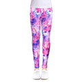 Girls Leggings for Outdoor Travel Clothes Girls Pants Student Casual Wear Customizable Stylish Computer Printing For 4-13 Years