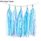 Little Mermaid Party Balloons 32inch Number Foil Balloon Kids Birthday Party Decoration Supplies Baby Shower Decor Helium Globos