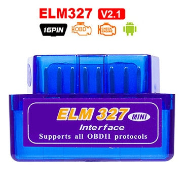 Super Mini ELM327 V1.5 PIC18F25K80 Chip OBD2 Diagnostic Scanner Elm 327 Bluetooth-Compatible/Wifi V2.1 OBDII Adapter Tools