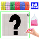 HOMFUN Mystery Diamond Painting Photo Custom 5D DIY Mysterious Picture of Rhinestones Diamond Embroidery 3D Cross Stitch Gift