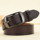 New Luxury Genuine Leather Belt For Women Jean Strap Casual All Match Ladies Adjustable Belt Designer High Quality Brand Girdle