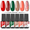 ROSALIND Gel Nail Polish Set 4/6PCS Mix Color Nail Kit For Manicure Nail Polish Vernis Semi Permanent UV Lamp Gellak Nail Kit