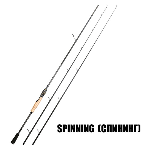 SeaKnight Brand Falcon II Series Fishing Rod 1.98m 2.1m 2.4m UL/L/ML/M/MH/H/XH Double-tip Carbon Lure Rod Spinning/Casting 1-80g