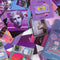 Pink Purple Love Material Sticky Diary Stickers Aesthetic Scrapbook Sticker for Notebooks Stationery Supplies Packing 46PCS