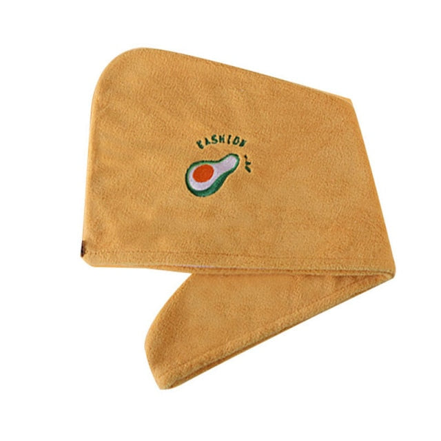 Dry Hair Cap Towel Absorbent Thickened Dry Hair Cap Bathroom Bath Dry Hair Cap Striped Shower Cap Soft Turban Striped Towel