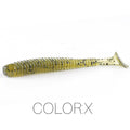 Supercontinent Impact Ring Shad Fishing Lure Soft 63mm 80mm 97mm Plastics Baits Swimbait Jigging Lure Artificial Baits