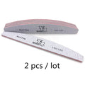 2/5pcs/lot Nail File Mix Color Limas 80/100/150/180/240 Grit Sandpaper Disposable Cuticle Remover Buffers Manicure  Tool Set