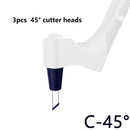 Craft Cutting Tools 360°Rotary Paper Jam Pattern Carving Knife Leather Fabric Fruit Sculpture Engraving Cutter Utility Knife