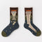 Hot Sale Colorful Cartoon Creative Fashion Vine Graffiti Novelty Men Women Socks Winter Warm Comfortable Cotton Socks Dropship