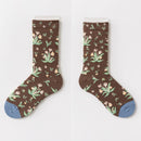 Hot Sale Colorful Cartoon Creative Fashion Vine Graffiti Novelty Men Women Socks Winter Warm Comfortable Cotton Socks Dropship