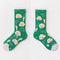 Hot Sale Colorful Cartoon Creative Fashion Vine Graffiti Novelty Men Women Socks Winter Warm Comfortable Cotton Socks Dropship