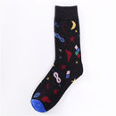 Hot Sale Colorful Cartoon Creative Fashion Vine Graffiti Novelty Men Women Socks Winter Warm Comfortable Cotton Socks Dropship