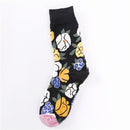Hot Sale Colorful Cartoon Creative Fashion Vine Graffiti Novelty Men Women Socks Winter Warm Comfortable Cotton Socks Dropship