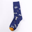 Hot Sale Colorful Cartoon Creative Fashion Vine Graffiti Novelty Men Women Socks Winter Warm Comfortable Cotton Socks Dropship