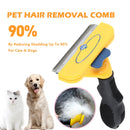 Comfortable Pet Hair Removal Comb Cats Dogs Grooming Brush Puppy Kitten Rabbit Hair Deshedding Trimmer Combs Pets Grooming Tools