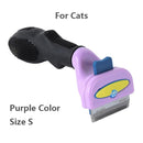 Comfortable Pet Hair Removal Comb Cats Dogs Grooming Brush Puppy Kitten Rabbit Hair Deshedding Trimmer Combs Pets Grooming Tools