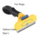 Comfortable Pet Hair Removal Comb Cats Dogs Grooming Brush Puppy Kitten Rabbit Hair Deshedding Trimmer Combs Pets Grooming Tools