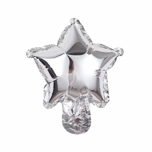 50pcs/30pcs/20pcs 5inch small cute star-shaped foil balloon wedding decoration birthday party baby shower balloon decoration toy