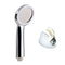 1PC Pressurized Nozzle Shower Head  Bathroom Accessories High Pressure Water Saving Rainfall ABS Chrome  Shower Head