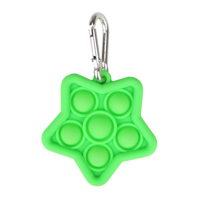 Simple Dimple Fidget Toys Mini Stress Reliever Toys For Adult Children Push Bubble Antistress Toys Funny Pop Fidget Toy