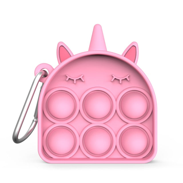 Simple Dimple Fidget Toys Mini Stress Reliever Toys For Adult Children Push Bubble Antistress Toys Funny Pop Fidget Toy