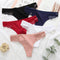 3Pcs/Lot Women's Cotton G-String Thong Panties String Underwear Women Briefs Sexy Lingerie Pants Intimate Ladies